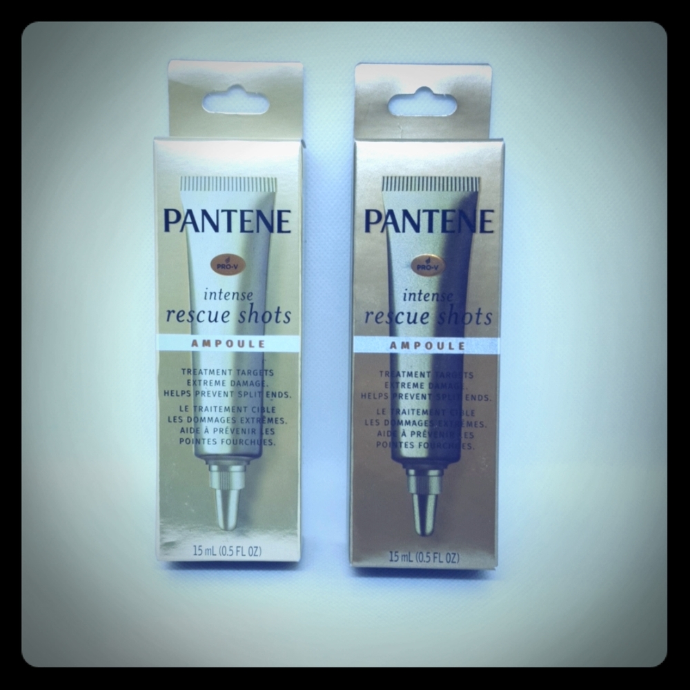 Pantene Intense Rescue Shots Ampoule - Lot of 2